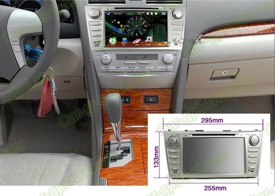 Car DVD GPS Navigation player for Toyota Camry 07- 11 car 3