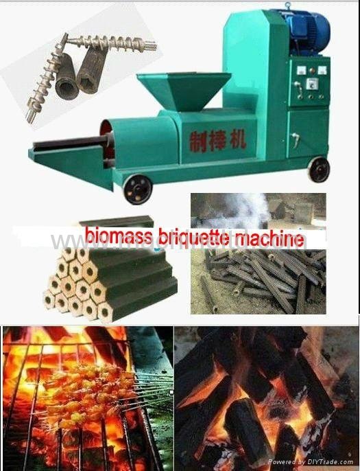 Wood Charcoal Briquette Machine