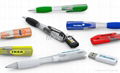 Private deisgn plastic pen shape usb flash disk 3