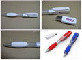 Private deisgn plastic pen shape usb flash disk 4