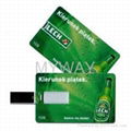 Slim credit card usb flash drive with full color printing 4