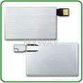 high quality metal card usb usb disk with engraved logo 3