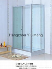 Easy to Installed Frame Rectangle Shower Enclosure