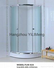 acid tempered glass Shower Scree