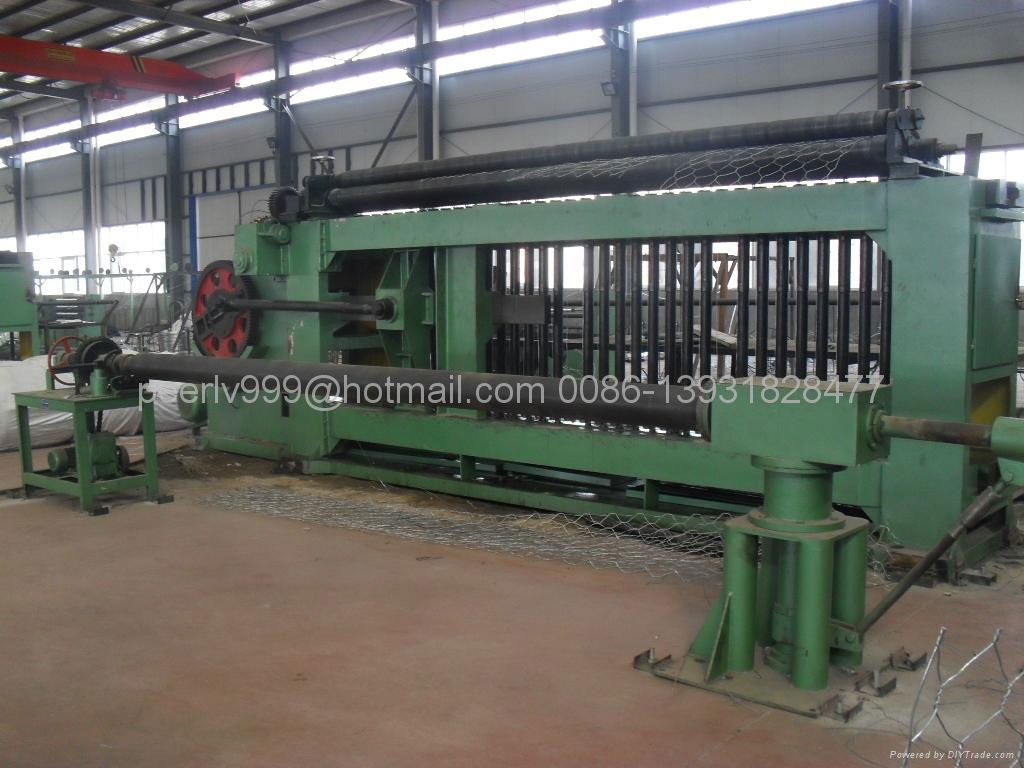 gabion machines, heavy hexagonal netting making machine 4