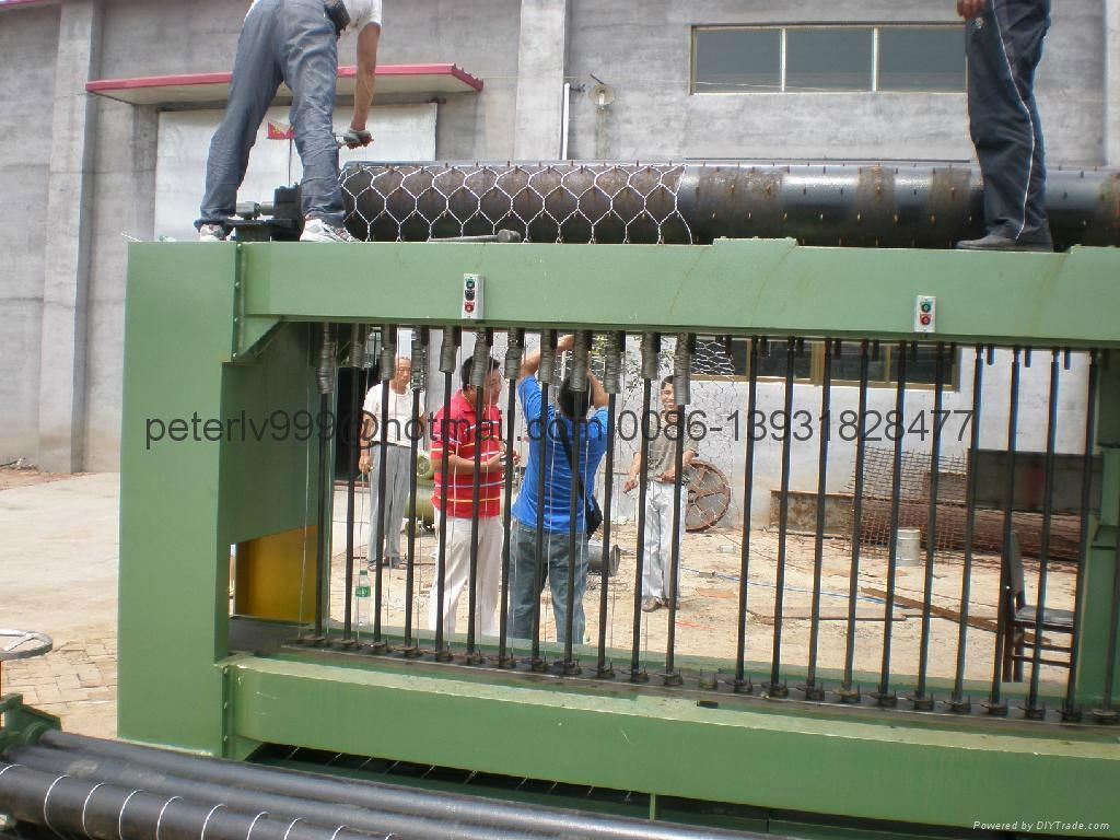 gabion machines, heavy hexagonal netting making machine 5