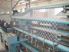 chain link fence machine