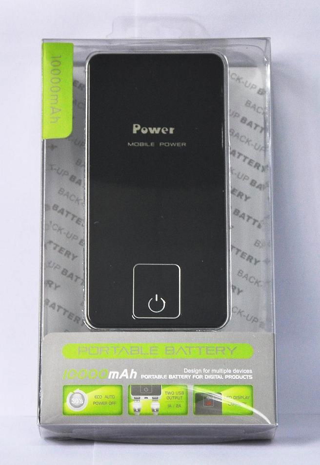 Big capacity power bank VTB-28 10000mAh with 2 USB port 2