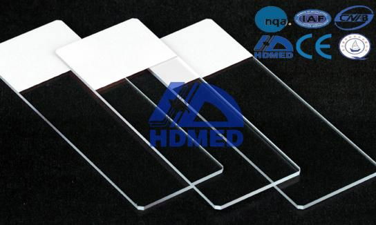 Coated adhesive Silane slides 