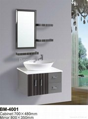Stainless steel Bathroom Cabinet Vanity Furniture