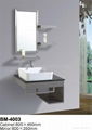 Stainless steel Bathroom Cabinet Vanity Furniture 3