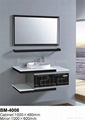 Stainless steel Bathroom Cabinet Vanity Furniture 4