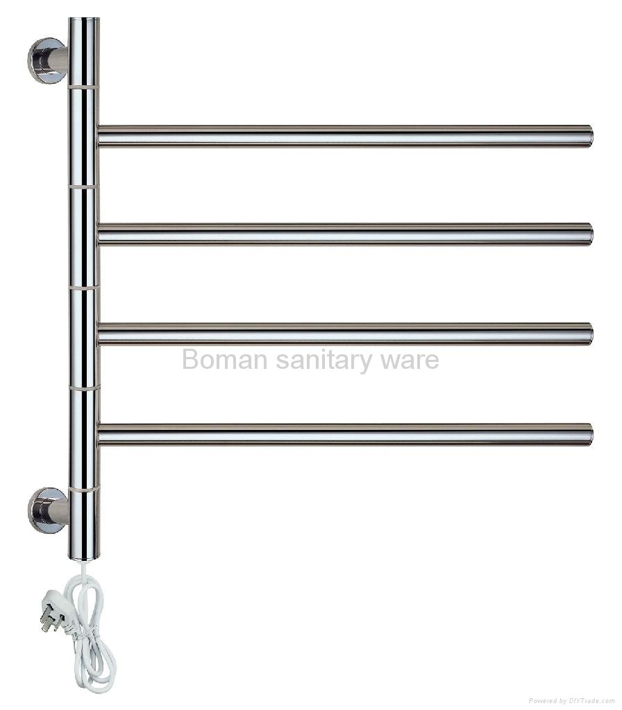 Heated towel rail  , Stainless steel towel rack
