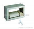 Electric heated towel warmer box