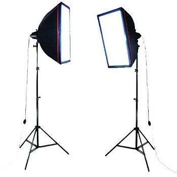 Sell 2 X 125W Professional Photographic Studio Softbox Light Lighting 