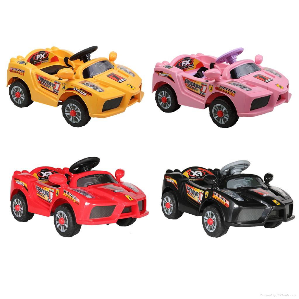 2013 New Model Ferrari Style Electric Car Four Wheels Car Toys baby car ride on  2