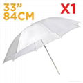 83cm Soft Light Photography Flash Umbrella brolly Professional Photographic Tran