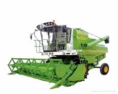 Self-propelled Grain Combine Harvester