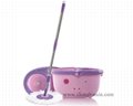 360 rotating mop with cute mop bucket for cleaning 5
