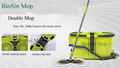 2 mop heads spin mop for household cleaning 2