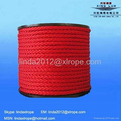pp braided rope/yacht rope 