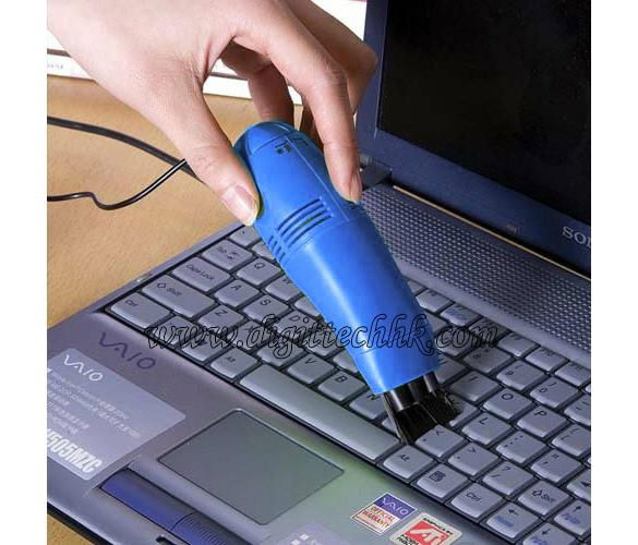 MINI USB Vacuum Keyboard Cleaner for PC Laptop Computer  2