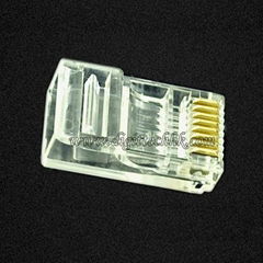 100 RJ45 RJ-45 CAT5 Modular Plug Network Connector