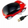 Car Shape USB 3D Optical Mouse Mice for