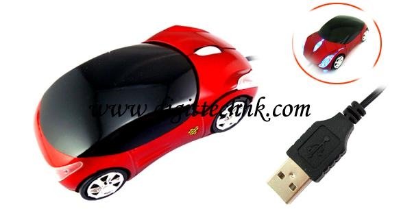 Car Shape USB 3D Optical Mouse Mice for PC/Laptop 2