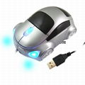 Car Shape USB 3D Optical Mouse Mice for PC/Laptop