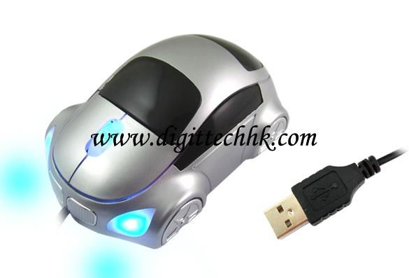 Car Shape USB 3D Optical Mouse Mice for PC/Laptop 2