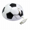 SOCCER FOOTBALL USB 3D Optical Mouse