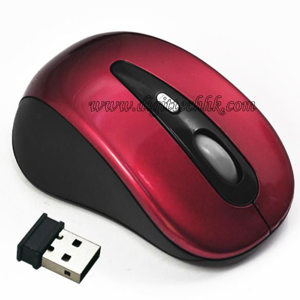 10m 2.4GHz Mini USB Optical Sensor Superior Wireless Mouse for PC/Laptop