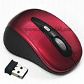 10m 2.4GHz Mini USB Optical Sensor Superior Wireless Mouse for PC/Laptop