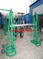 Hydraulic cable drum jack,Hydraulic lifting jacks for cable drums 1