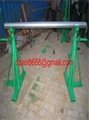 Cable drum trestles, made of cast iron,Jack towers