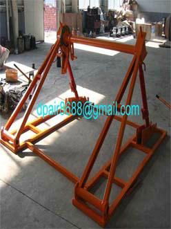 Cable Drum Jacks,Tripod cable drum trestles, made of steel