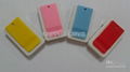 heapest! Mini Clip Mp3 player with card slot MP3+earphone+USB cable+box 3