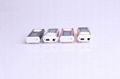 Hotsale Mini clip mp3 player 1.1'' LCD screen flashlight Speaker with card slot 5