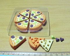 Pizza erasers