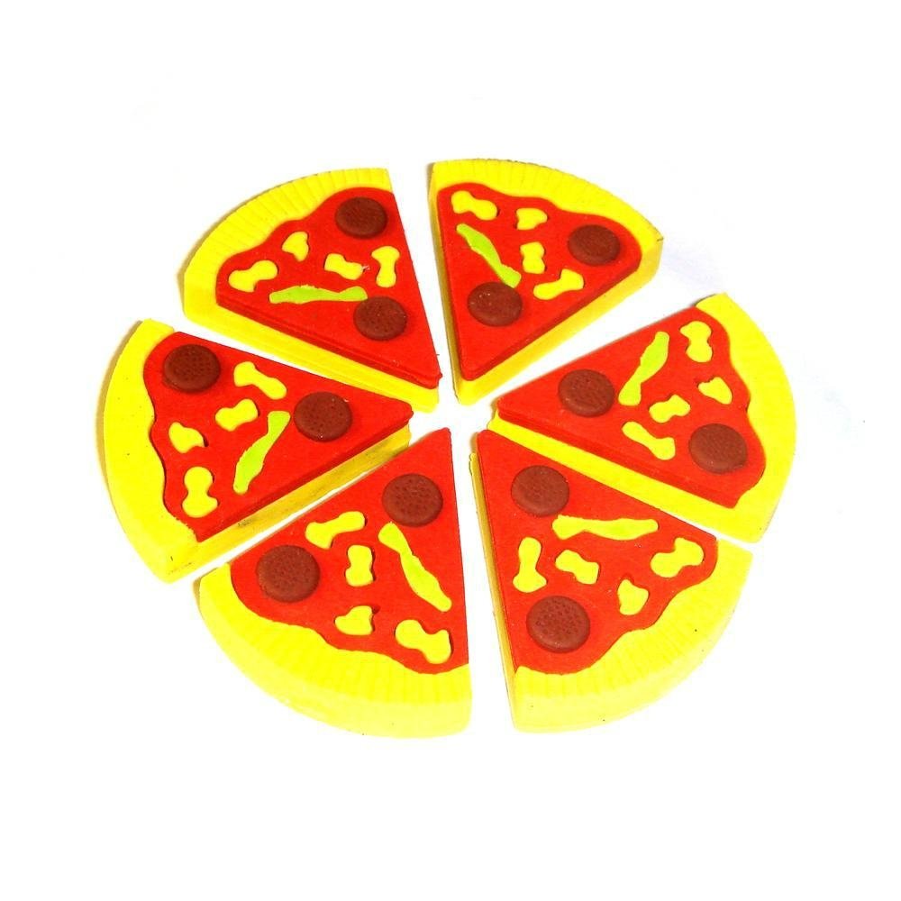 Pizza erasers 5