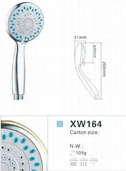 ABS PLASTIC HANDHELD SHOWER HEAD XW164