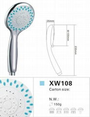 ABS PLASTIC HANDHELD SHOWER HEAD XW108