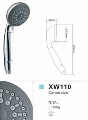 ABS PLASTIC HANDHELD SHOWER HEAD XW110