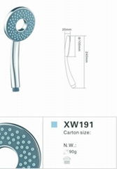 ABS PLASTIC HANDHELD SHOWER HEAD XW191