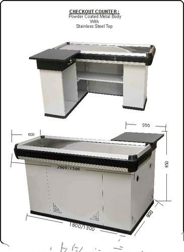 Supermarket Cash Counter Retail Checkout Counters money Checkout Counter