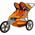 Instep Flash Double Baby Jogging Stroller | Ar208 11-AR208 1