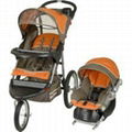 Baby Trend Expedition Jogging Stroller Travel System (Orange Oak)