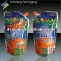 Laminated Plasitc Printing Stand Up Pouch With Spout and filling mouth