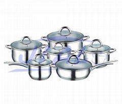 stainless steel cookware set